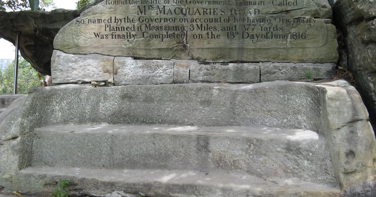 Mrs Macquarie's Chair 2013