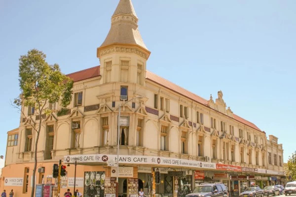 Britannia on William backpacker hostel in Northbridge, WA