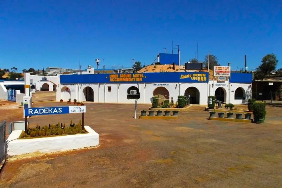 Radeka backpacker hostel in Coober Pedy, SA