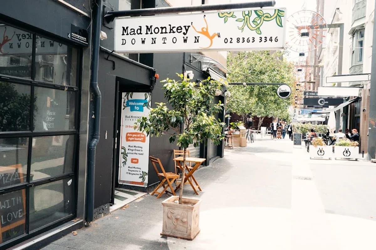 Mad Monkey Downtown backpacker hostel in Kings Cross, NSW