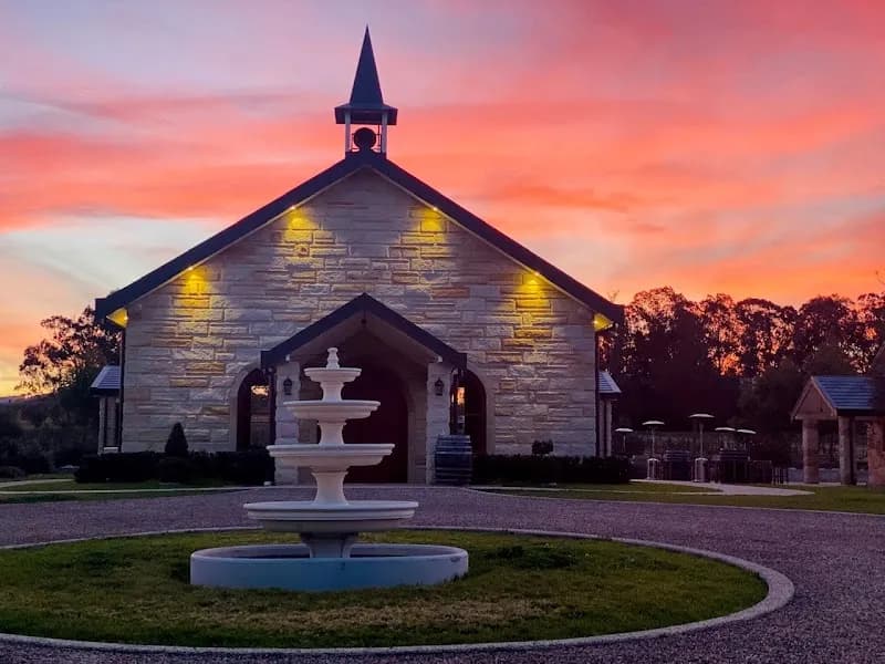 Petersons Champagne House winery in Pokolbin, NSW