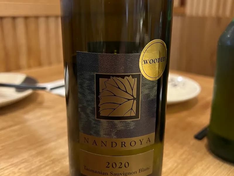 Nandroya Wines winery in Margate, TAS