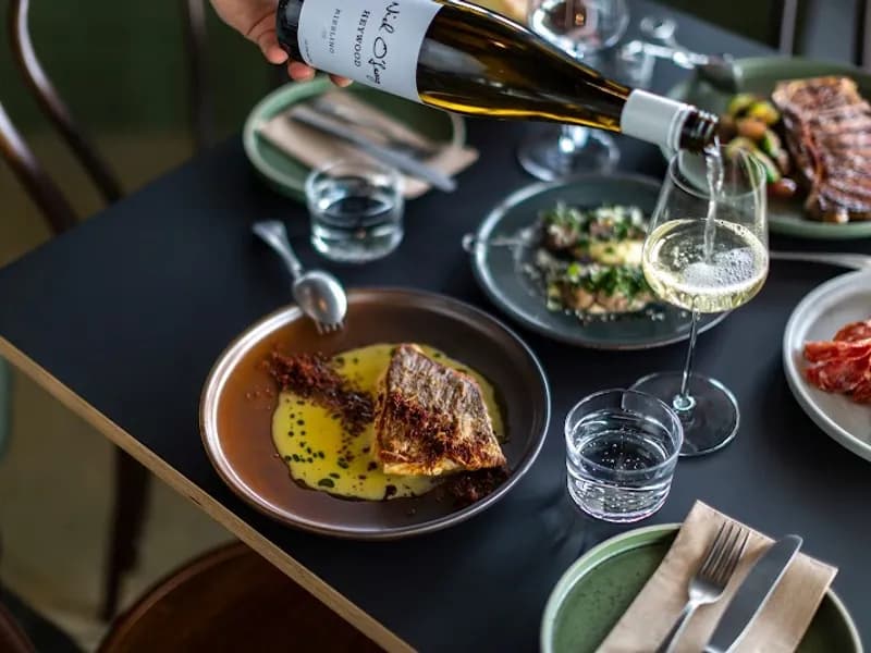 Heywood at Nick O'Leary winery in ACT