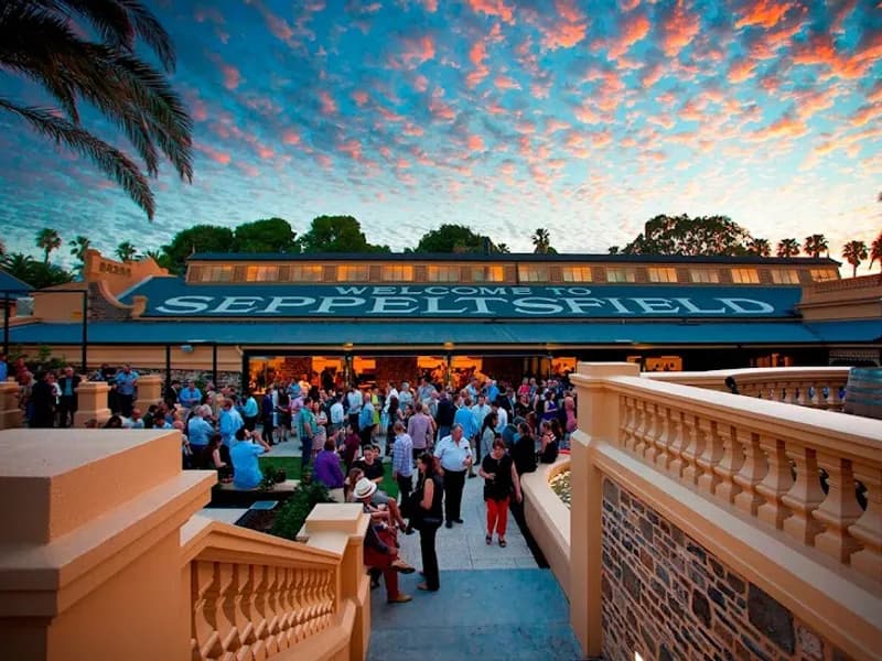 Seppeltsfield winery in Seppeltsfield, SA