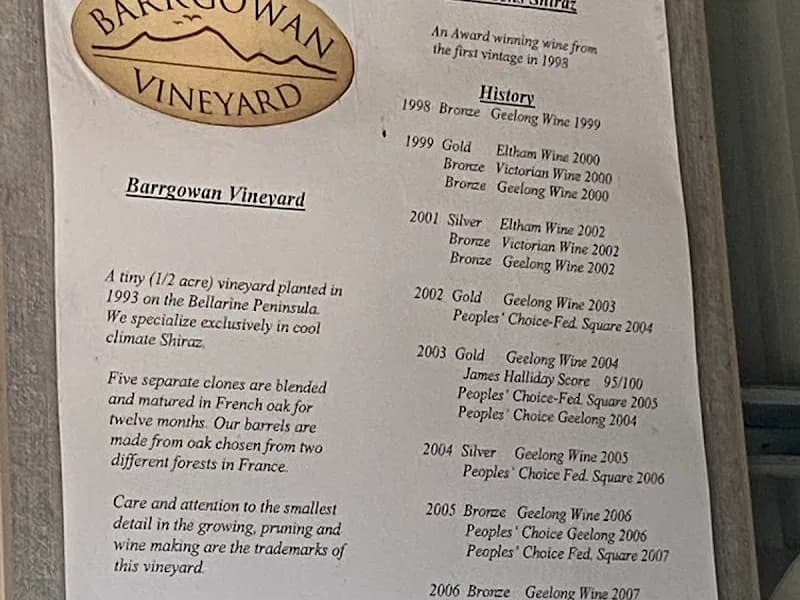 Vale Family Wines winery in VIC