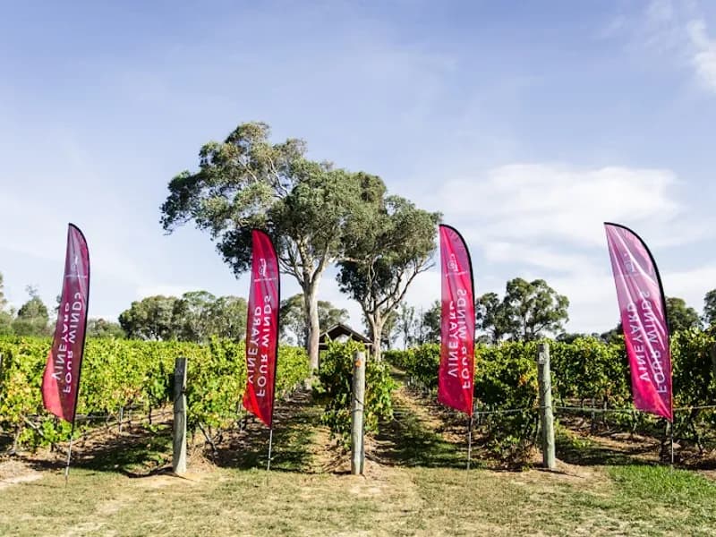 Lamplough Estate winery in Lamplough, VIC