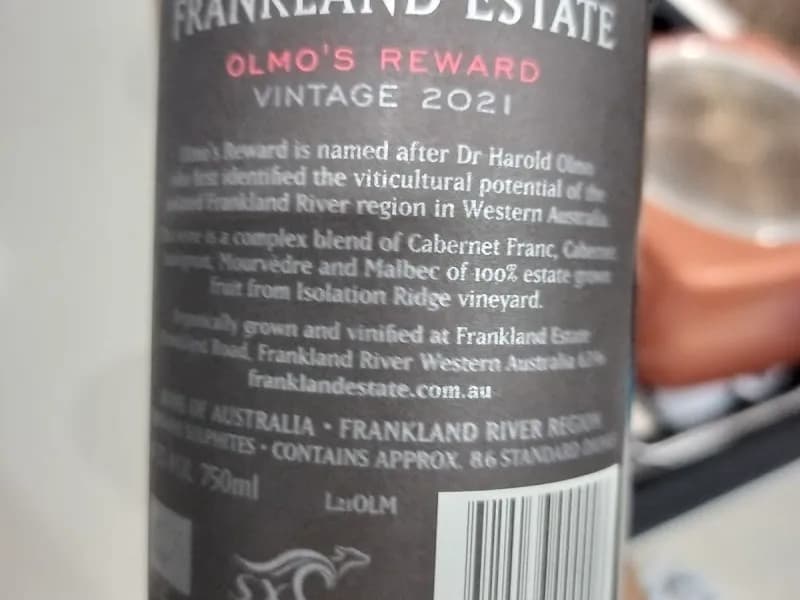 Tyler's Vineyard winery in WA