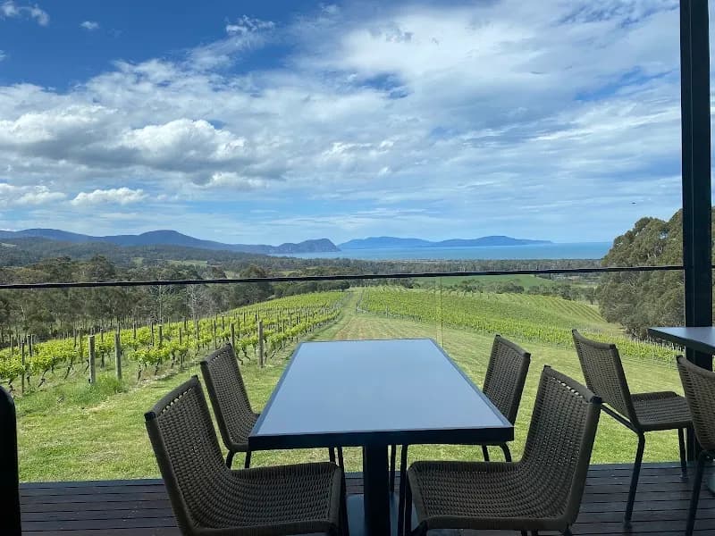 Utzinger winery in Legana, TAS