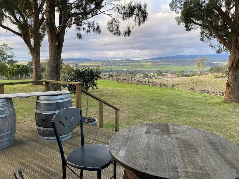 Hillwood Vineyard winery in Launceston, TAS