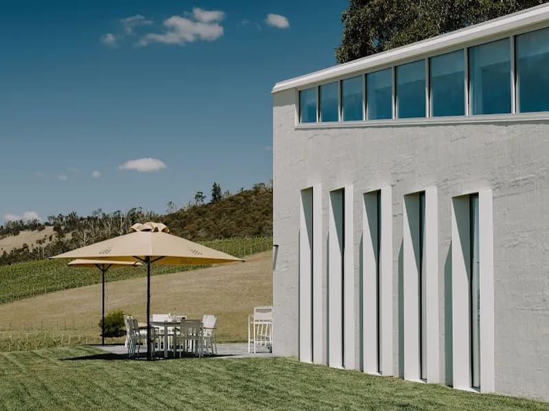 Iron Pot Bay Vineyard winery in Deviot, TAS