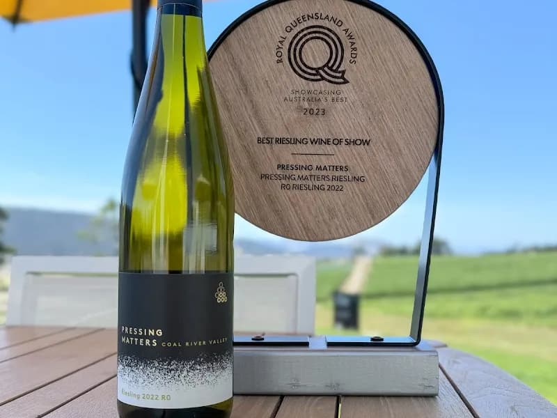 Iron Pot Bay Vineyard winery in Deviot, TAS