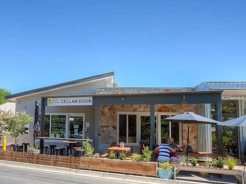 Fluted Cape Vineyard winery in Kettering, TAS