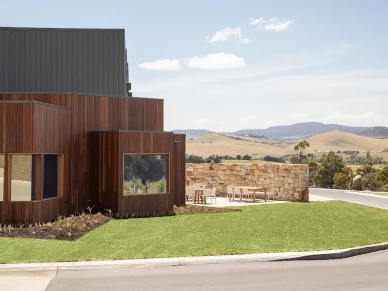 Yaxley Estate winery in Copping, TAS