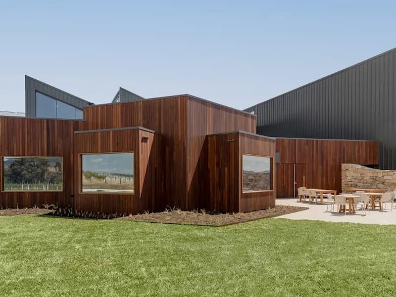 Yaxley Estate winery in Copping, TAS