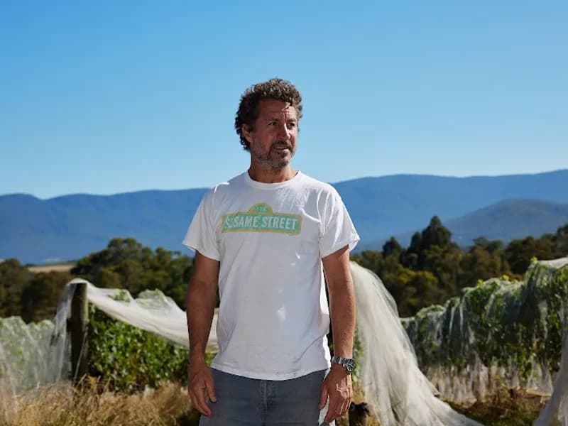 Glendale Estate winery in Sidmouth, TAS