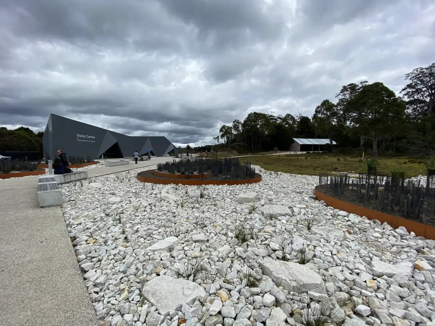 Cradle Mountain Visitor Centre and shuttle terminal